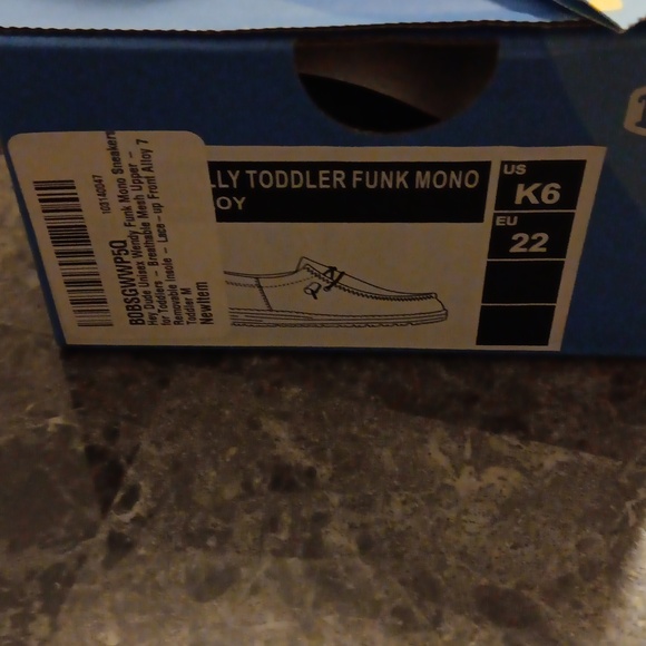 Wally Toddler Funk Mono Hey Dude - Picture 2 of 5